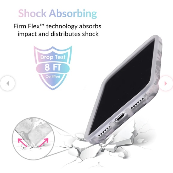 NEW Velvet Caviar Protective Case iPhone 11 Pro Max in White Marble with silver. - Picture 5 of 13